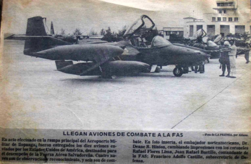 Entrega Ilopango 1982